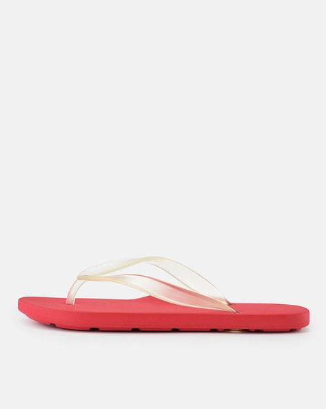 Buy Red Flip Flop & Slippers for Men by MUJI Online | Ajio.com