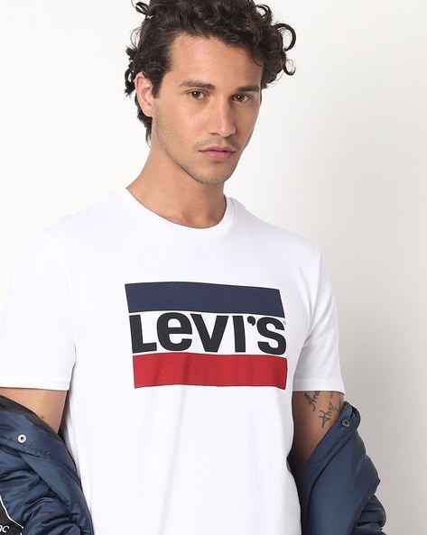 Sportswear Logo Print Crew-Neck T-shirt
