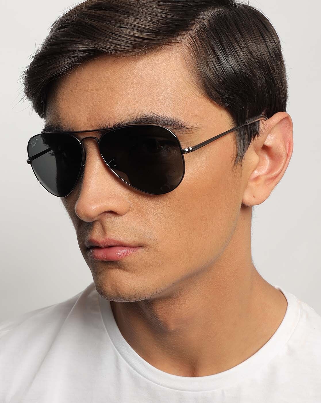 Ray-Ban Aviator Sunglasses in Black for Men | Lyst-tuongthan.vn