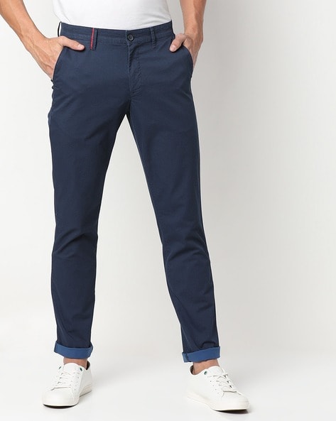MEN FASHION Trousers Basic LOLIN CARRIÓN slacks discount 66% Navy Blue 38                  EU 