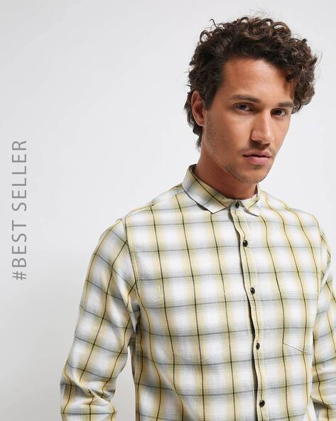 Buy Yellow Shirts for Men by Uniquest 