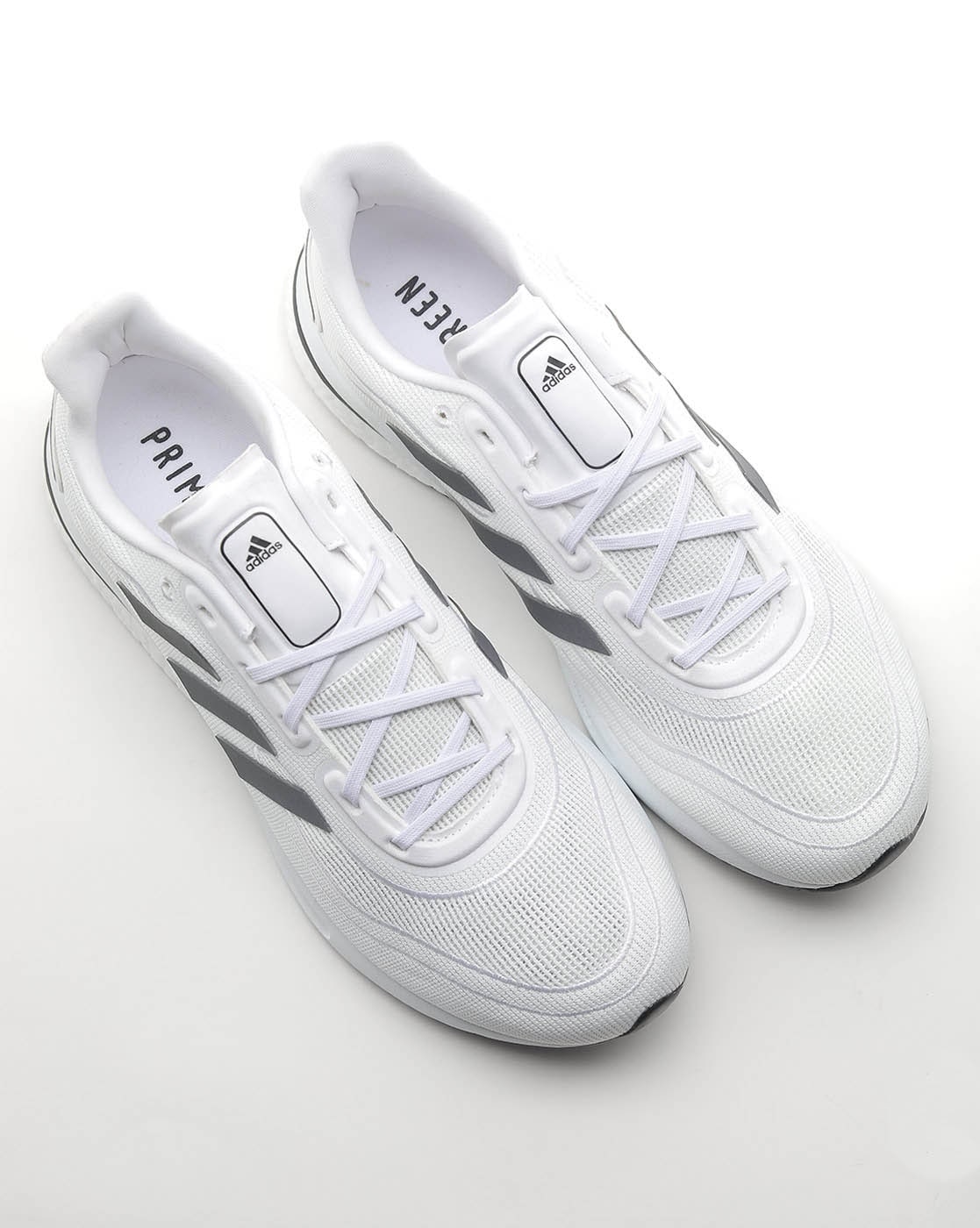 Adidas white 2024 sports shoes amazon