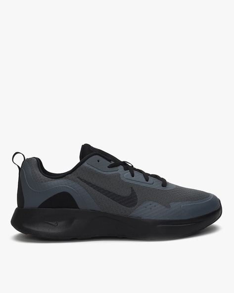 nike grey black shoes