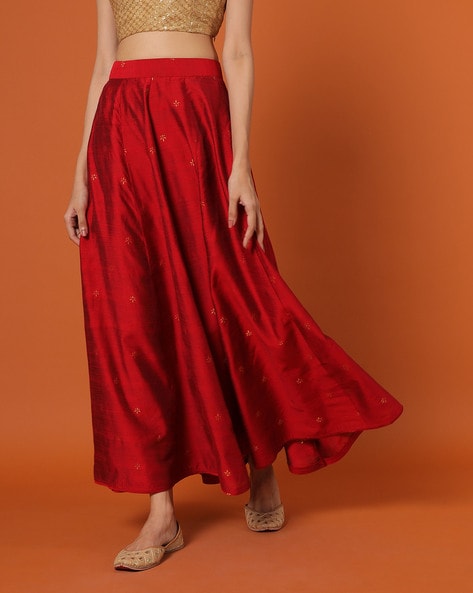 Silk skirt outlet online india