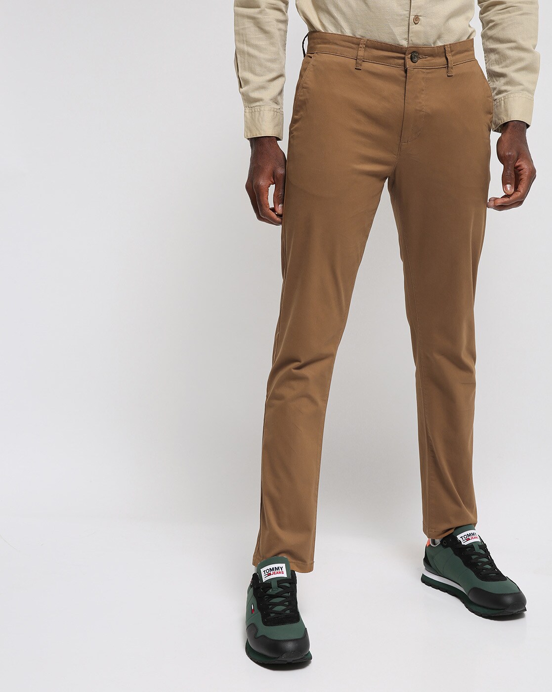 Jase Regular Fit Men Khaki Trousers - Buy Jase Regular Fit Men Khaki  Trousers Online at Best Prices in India | Flipkart.com