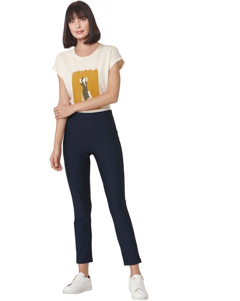 Buy Navy Blue Jeans & Jeggings for Women by Vero Moda Online