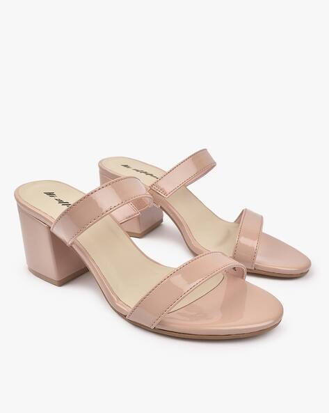 2 strap heel sandals