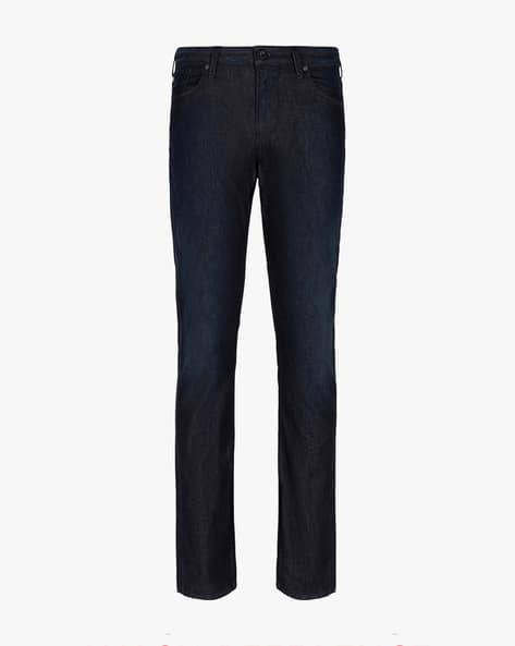 J45 Lightly Washed Straight Jeans