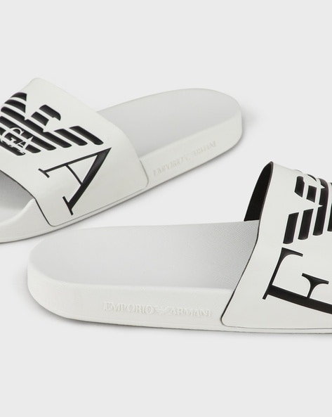 Buy White Flip Flop & Slippers for Men by EMPORIO ARMANI Online 