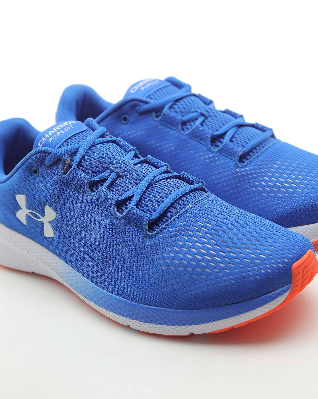 under armour white and blue shoes