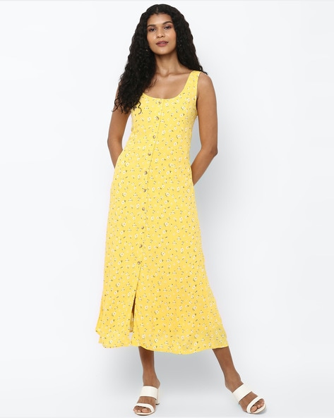 American eagle 2024 yellow dress