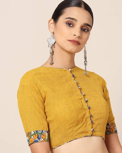 Buy Mustard Yellow Blouses for Women by ...