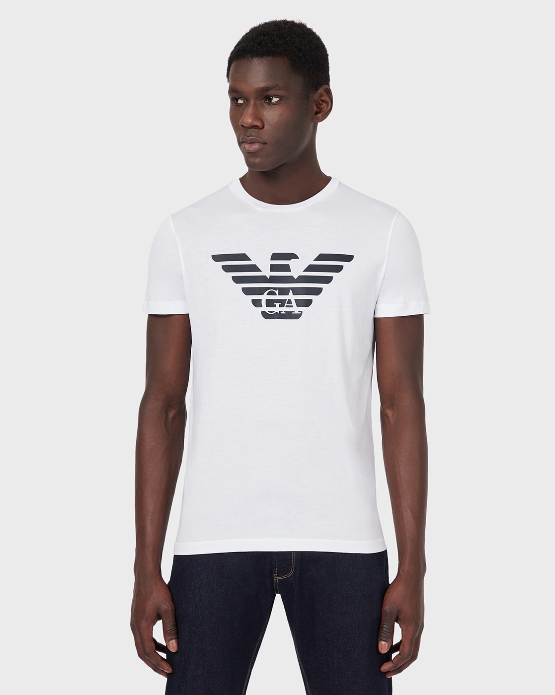 Buy White Tshirts for Men by EMPORIO ARMANI Online 
