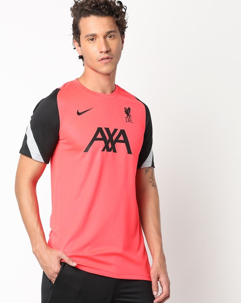 Liverpool training top dark hot sale red