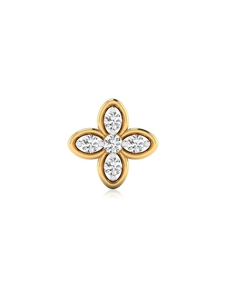 Grt jewellers diamond on sale nose pin price