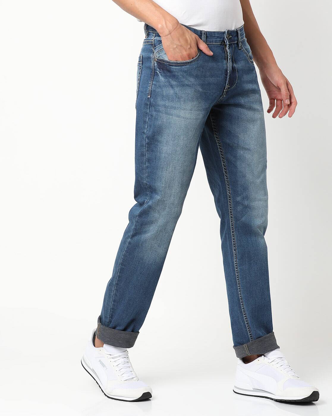 Buy Blue Jeans for Men by DNMX Online 