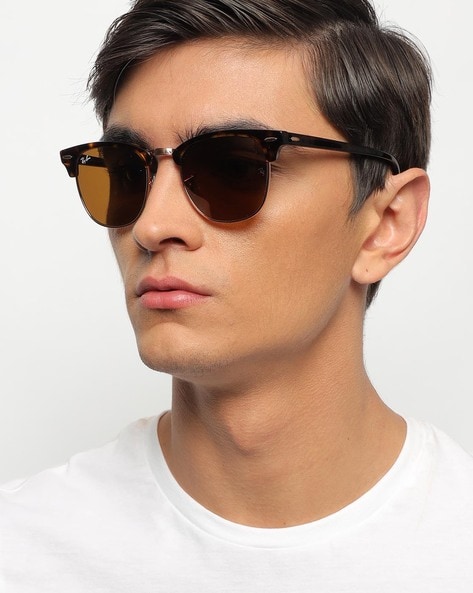 Buy Ray-Ban Ray-Ban Sunglasses | Tortledove Sunglasses ( 0Rb4399 | Square |  Light Brown Frame | Brown Lens ) Sunglasses Online.