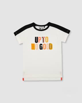 mothercare Typographic Print Crew-Neck T-shirt-picture-26