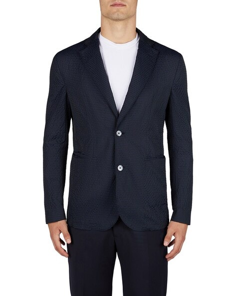 Armani navy shop blazer