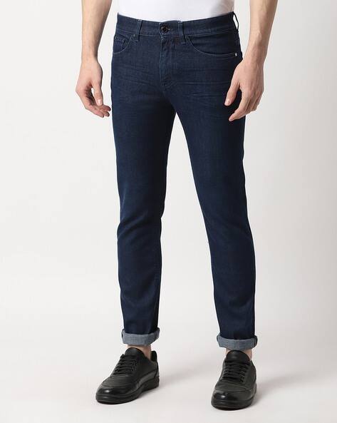 Buy HUGO BOSS 410 38 Mid-Rise Slim Fit 