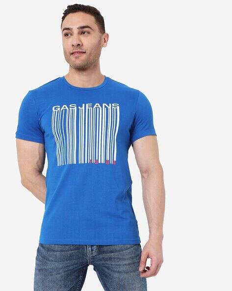 Buy Blue Tshirts For Men By Gas Online Ajio Com