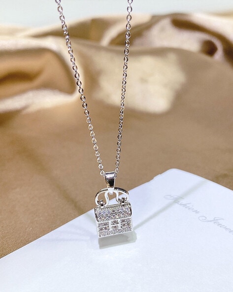 Platinum necklace Tiffany & Co Silver in Platinum - 41503021