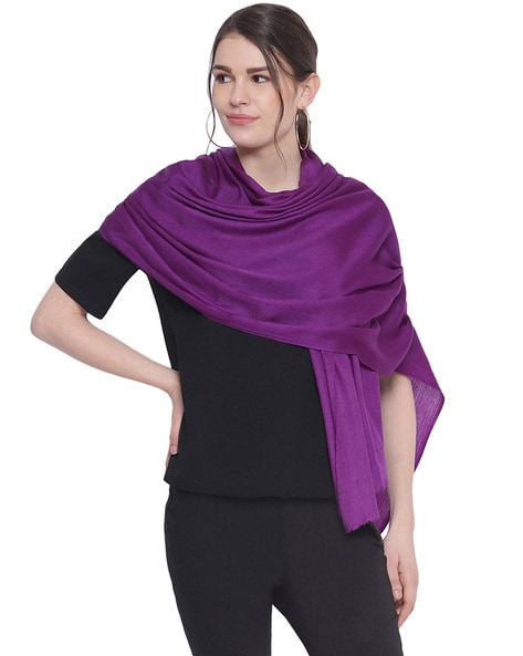 Stole with Textured Detail Price in India