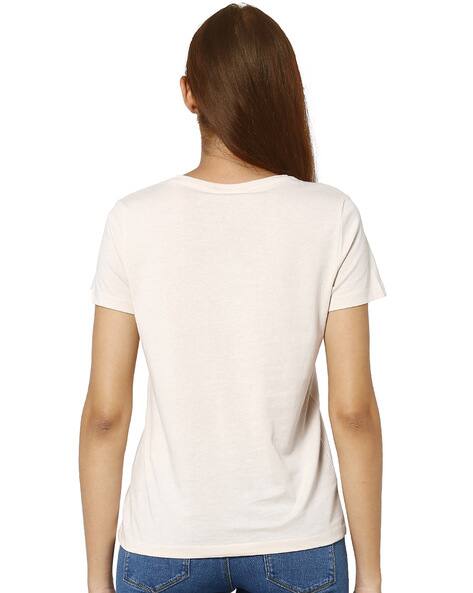 off white plain shirt