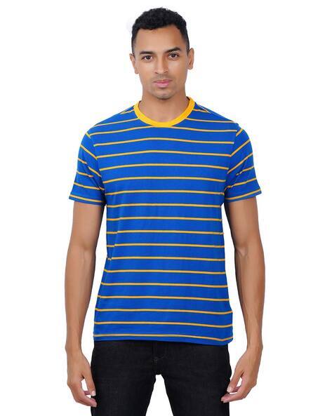 Buy Navy Tshirts for Men by MOTUS 