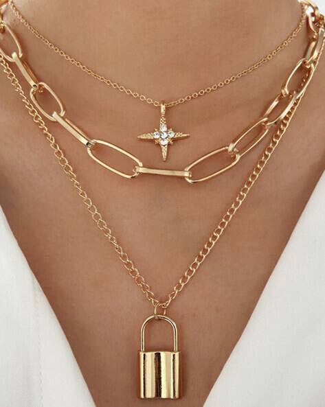 Buy Gold Necklaces \u0026 Pendants for Women 