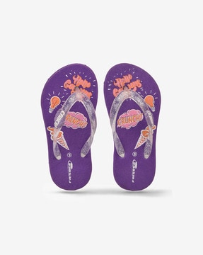 Buy Purple Flip Flops & Slipper for Girls by FRISBEE Online | Ajio.com