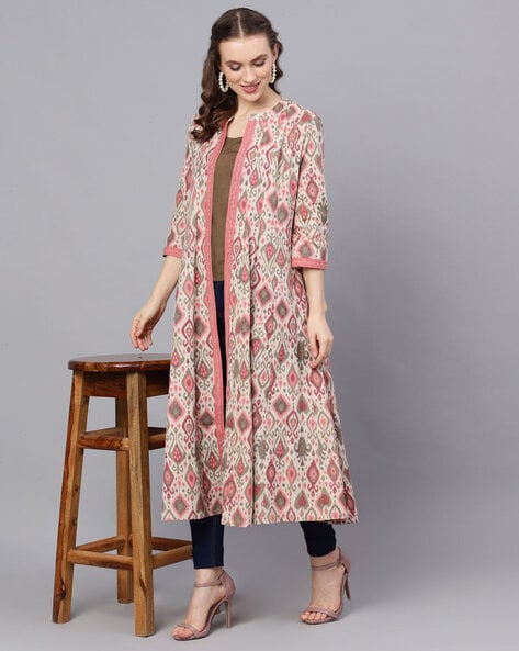 Buy Indo Western Kurtis Online | Fusion Wear Dresses for Women – FASHOR