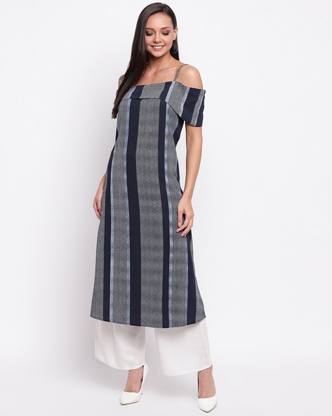 Off shoulder 2025 kurtis online