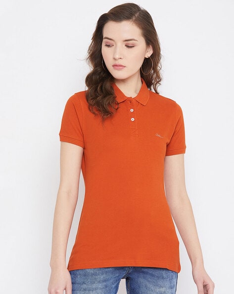 Buy Orange Tshirts for Women by OCTAVE Online Ajio