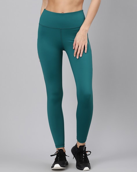 Black High Waist Sports Leggings With Bra, Slim Fit at Rs 999 in Meerut