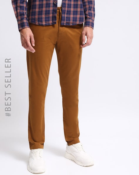Khaki Trousers - Buy Khaki Pants online at Best Prices in India |  Flipkart.com
