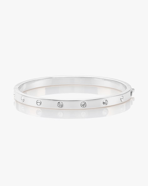 Silver bangle deals kate spade