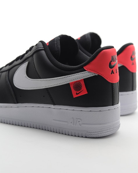 Low top store air forces black