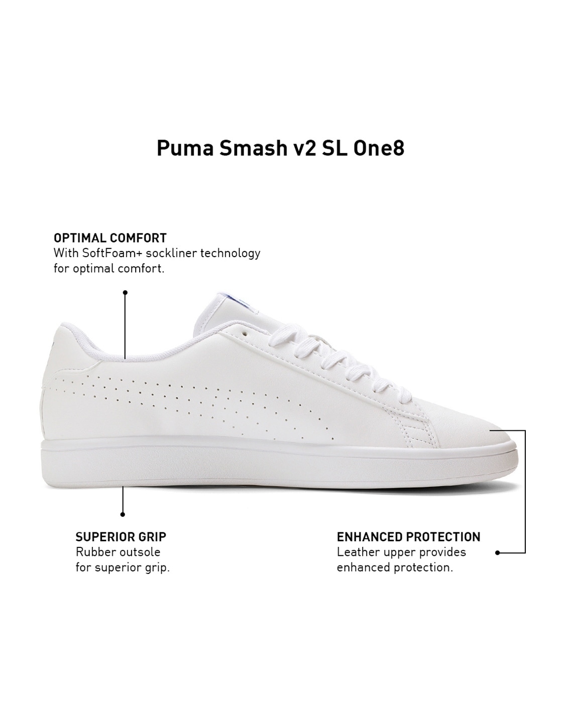 one8 puma white shoes