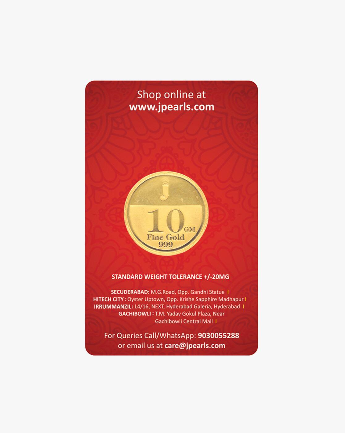 Buy Gold Idols & Coins for Women by Srijagdamba Pearls