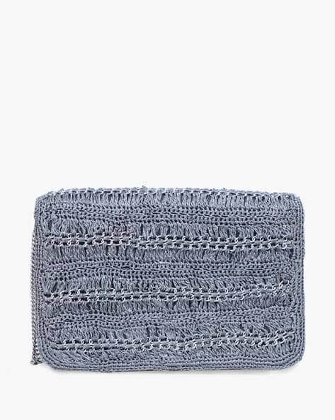 Diwaah Fold-Over Clutch with Chain Strap