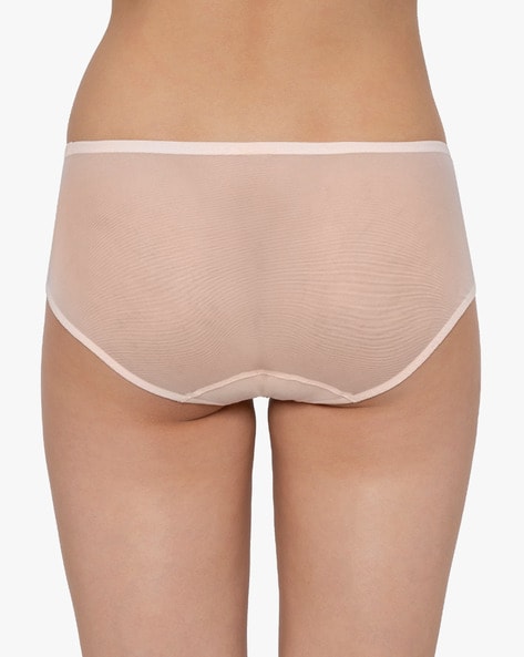 Simple Solid Hipster Panties Comfy Seamless Skin friendly - Temu