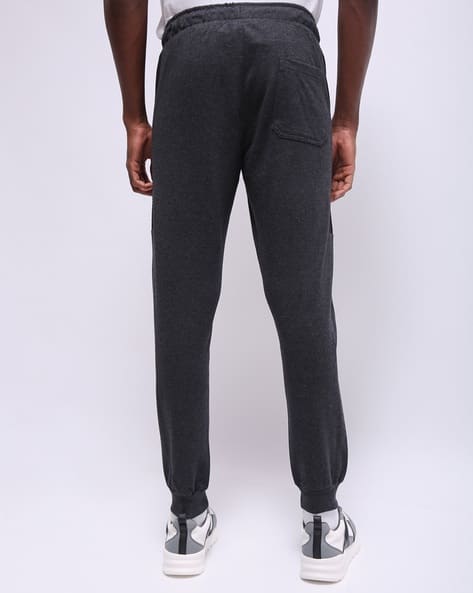 Slim Fit Heathered Joggers view 3