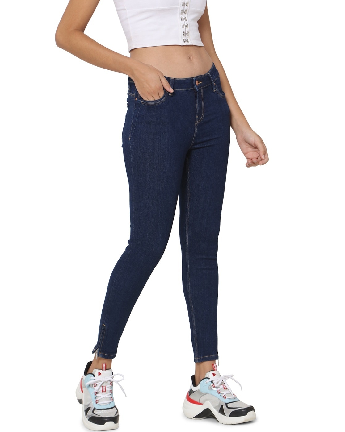 Buy Blue Jeans & Jeggings for Women by ONLY | Ajio.com