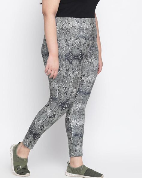 Buy LIFE Black Printed Cotton Rich Regular Fit Girls Leggings | Shoppers  Stop