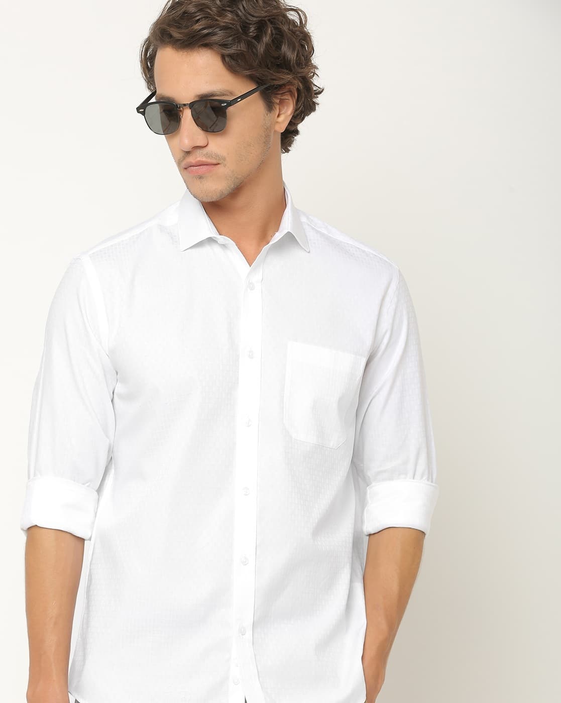 Buy White Shirts for Men by NETPLAY 