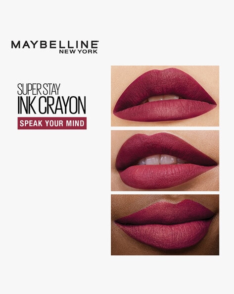 maybelline superstay ink crayon 75 speak your mind