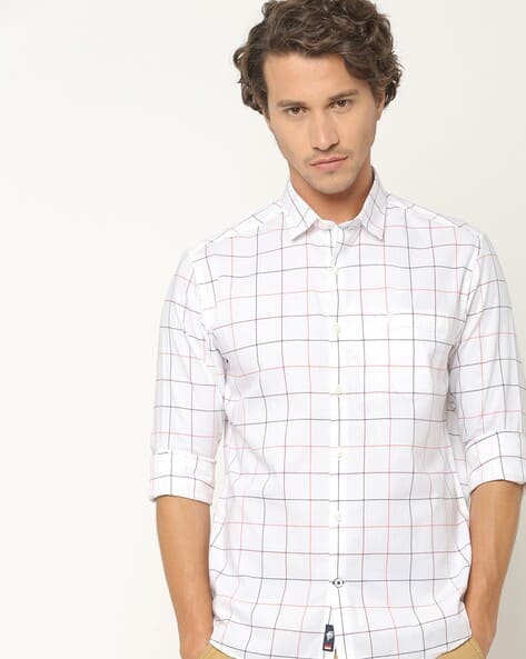 Buy White Shirts for Men by NETPLAY 