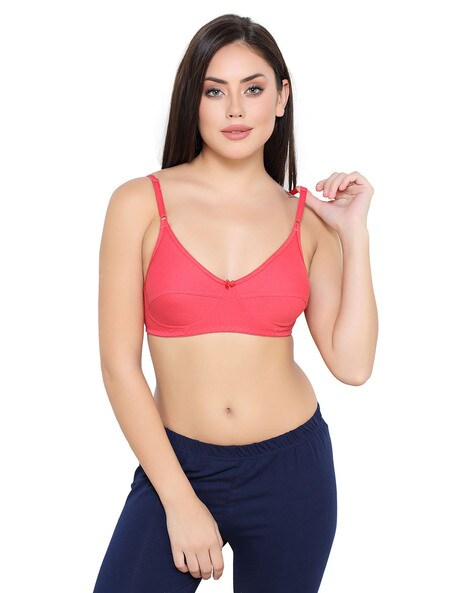 Buy Pink Bras for Women by EVOLOVE Online