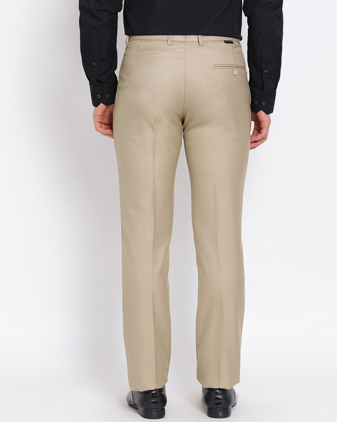 Buy Beige Trousers & Pants for Men by Cobb Online